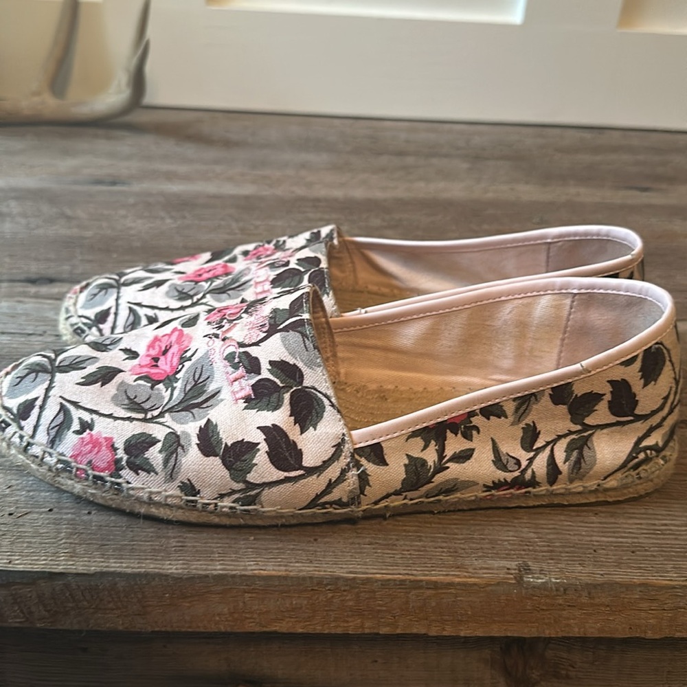 Coach Women's Floral Espadrilles, size 10 - Picture 4 of 6
